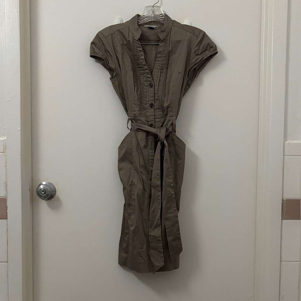 H&M Brown Midi Dress